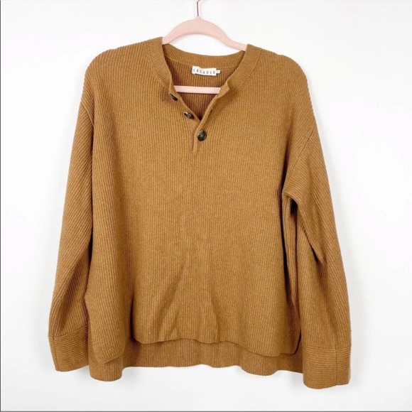 Lacausa La Brea Henley Sweater in Fox - Picture 2 of 7